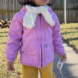 Carhartt pink toddler jacket